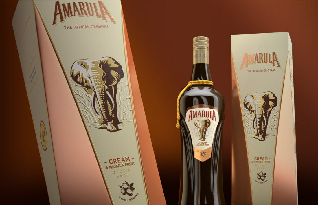 Amarula design and value-added packaging - done by berge farrell design