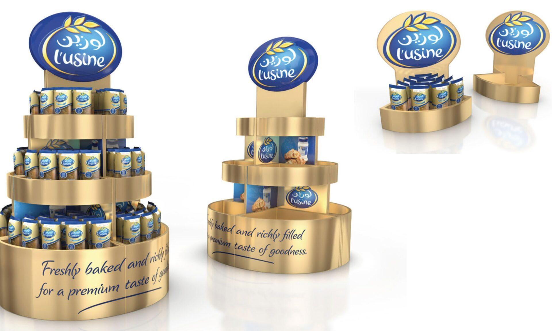 Almarai L'usine Point of Sale Design Agency for UAE USA South Africa full